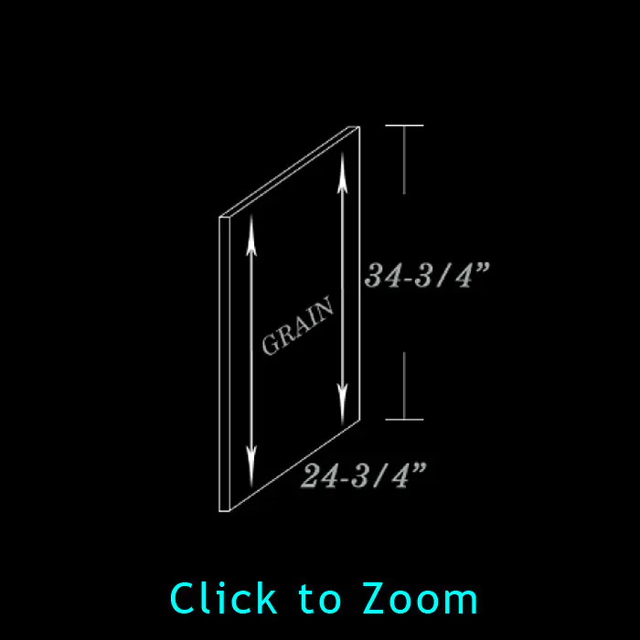 Matching Base End Panel - 24