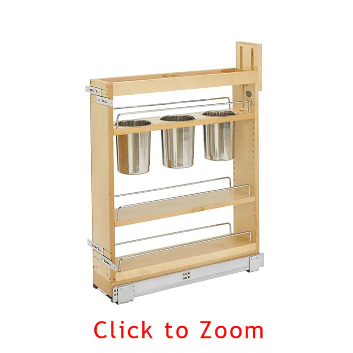 Base Full-Height - Pullout Utensil Organizer