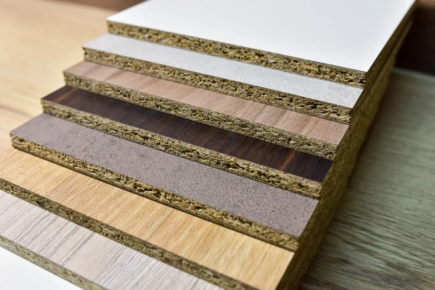 different types of particle board slabs for cabinets is